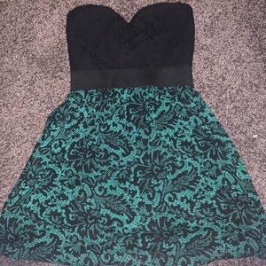 Strapless Minidress